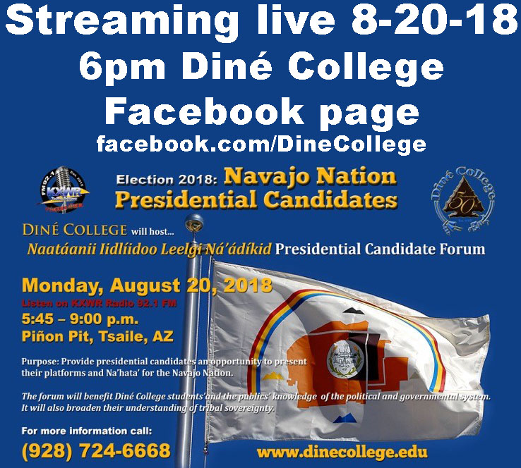 News Release Dine College To Host Final Nn Presidential Forum Dine College