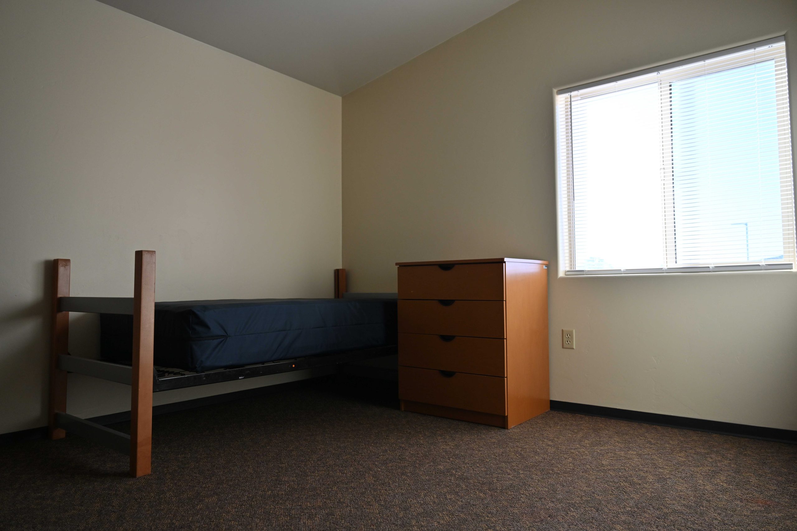 SFH - Bedroom - Twin Size Bed and Dresser