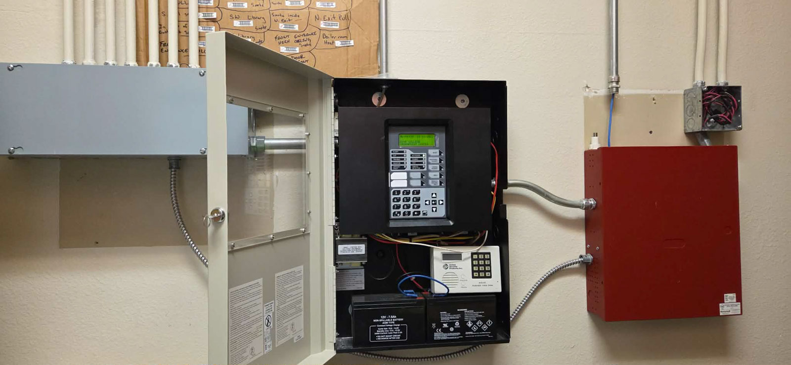 Crpt Ctr Fire Alarm Panel